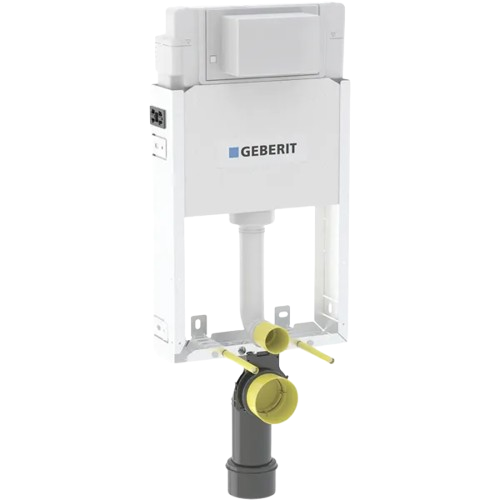 Geberit Kombifix element for wallhung WC, 106 cm, with Alpha